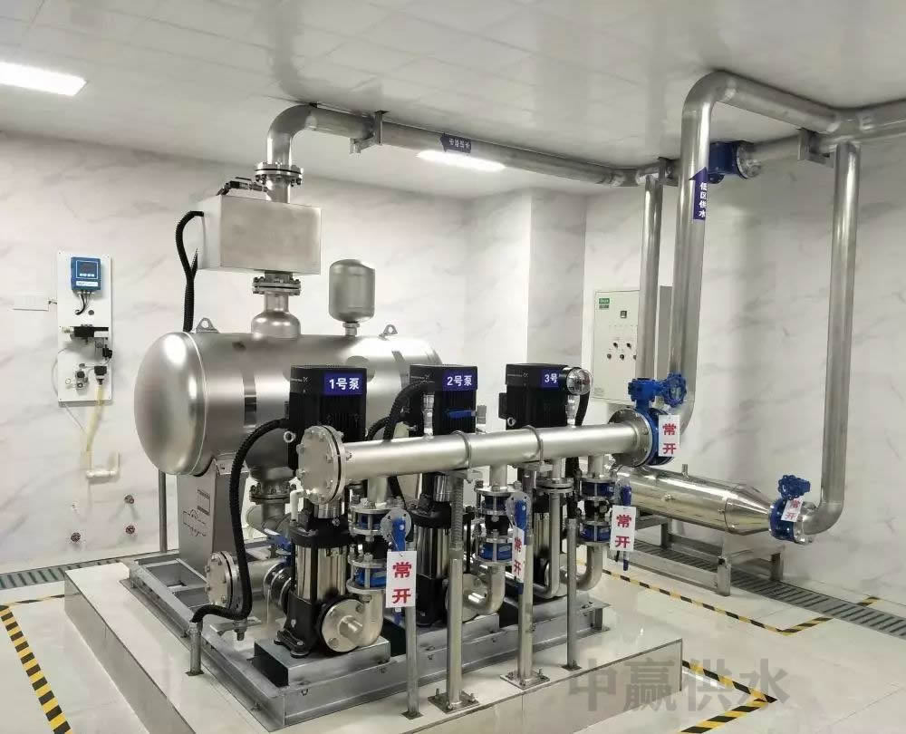 Box type variable frequency water supply equip